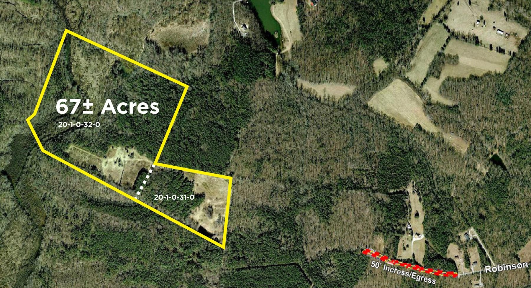 68 acres in Goochland County, Virginia