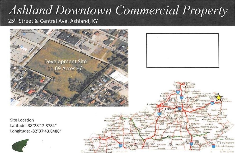 11.69 acres in Boyd County, Kentucky