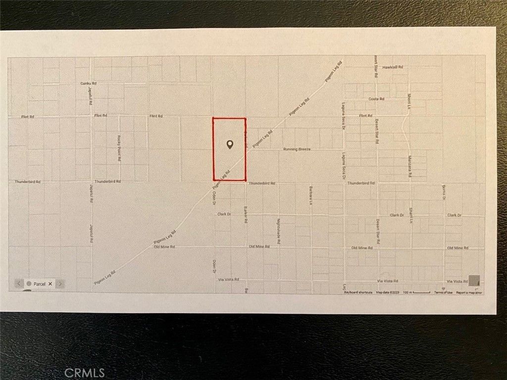 20 acres in San Bernardino County, California