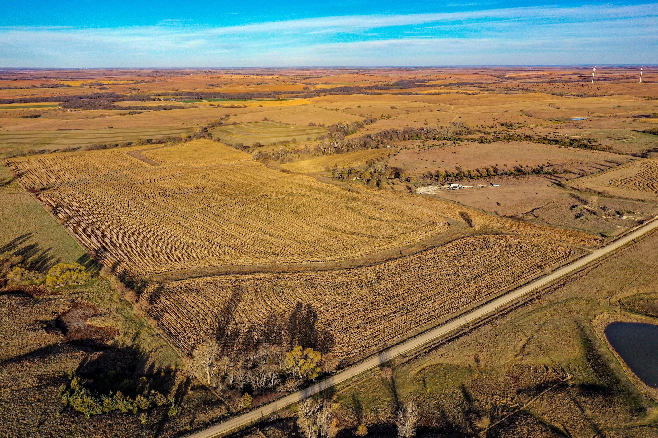 419.29 acres in Cloud County, Kansas