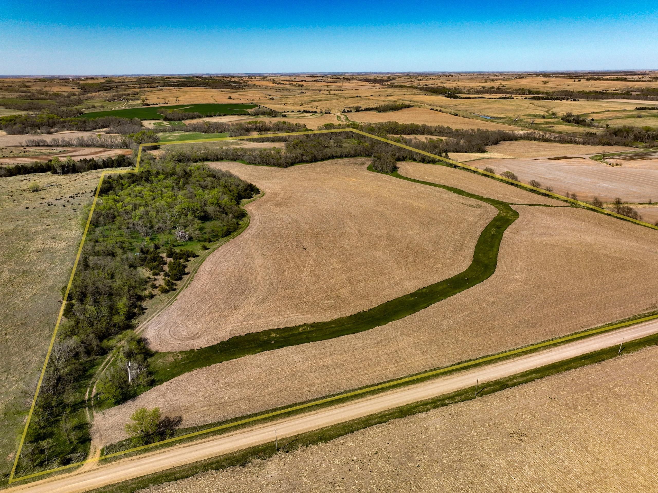 81.9 acres in Washington County, Kansas