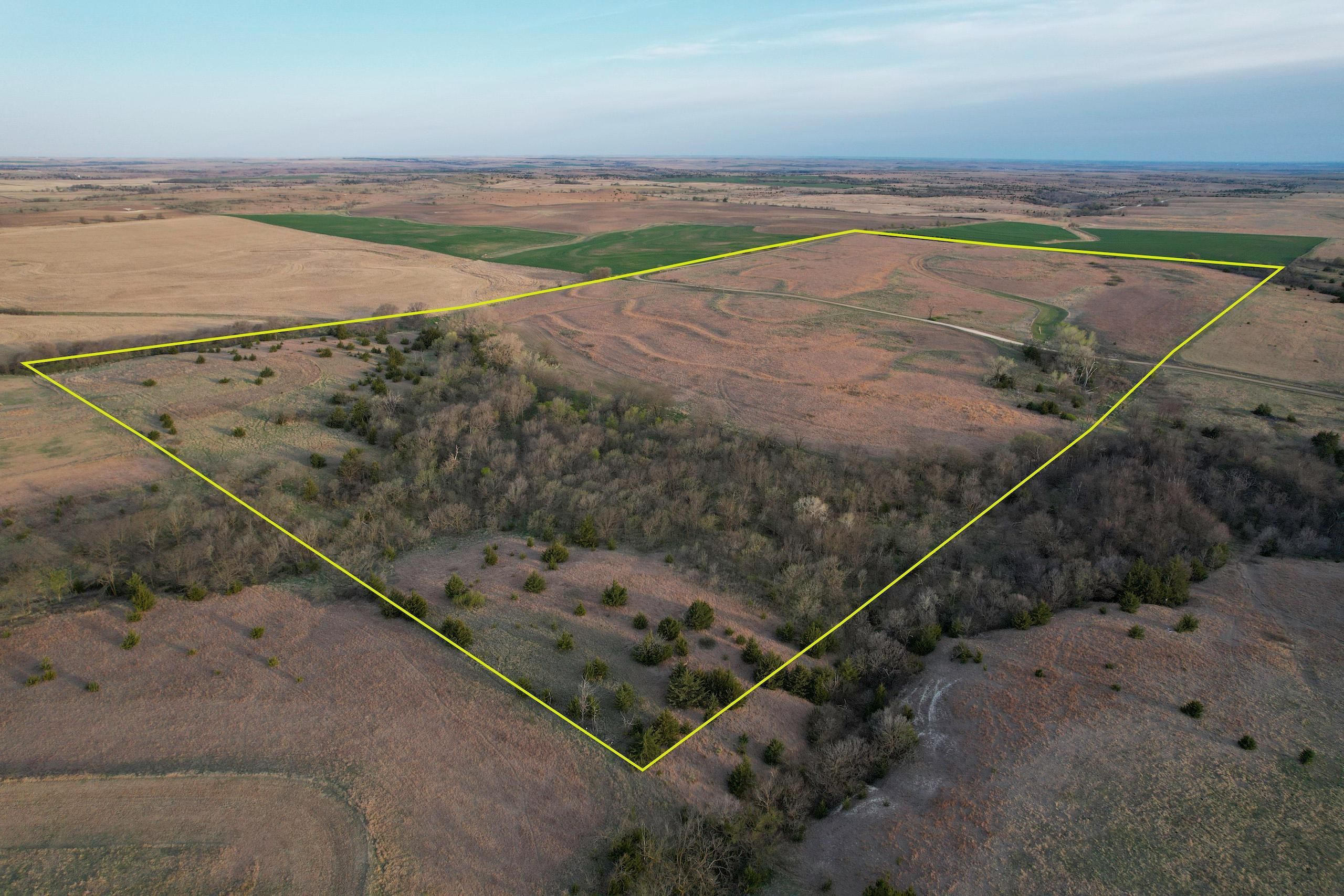 80.86 acres in Osborne County, Kansas