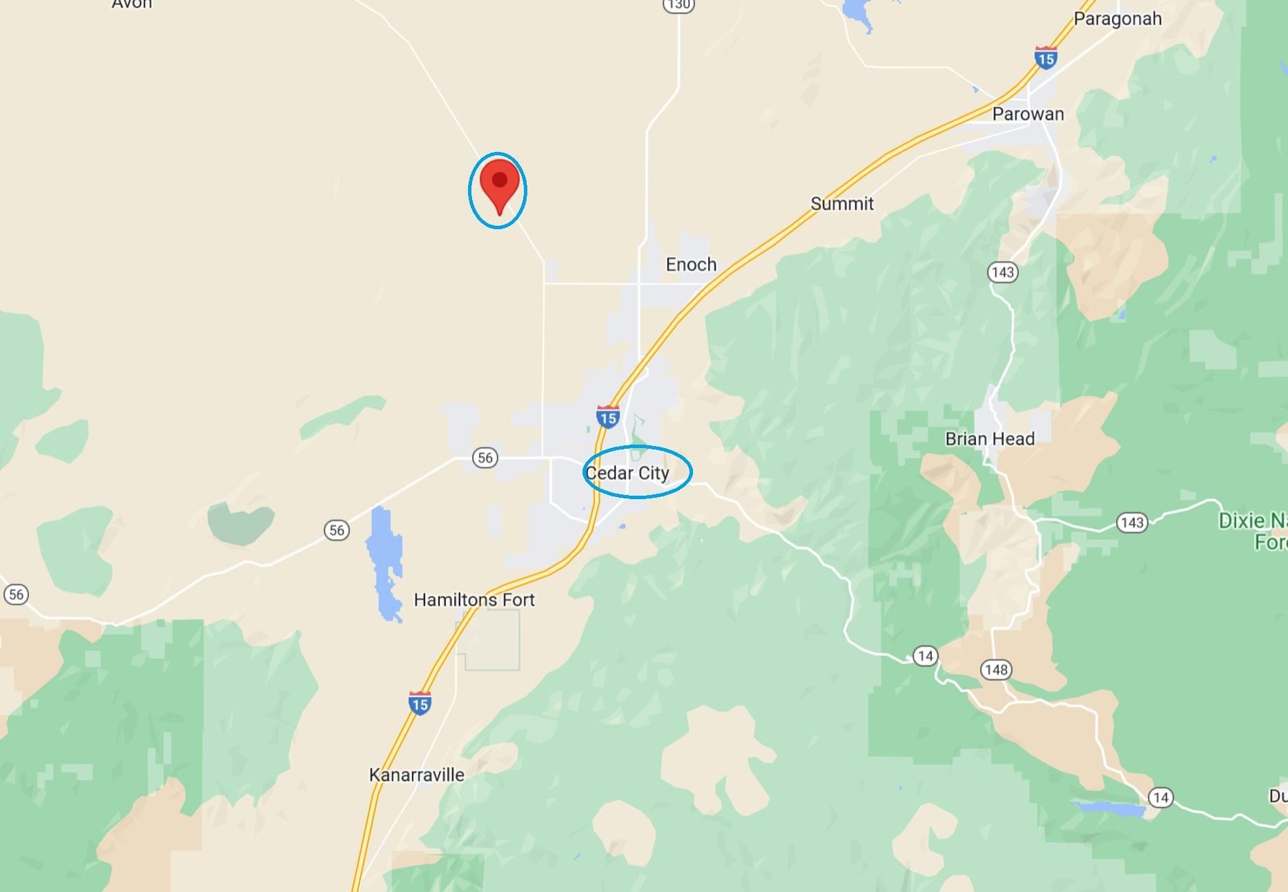 1.65 acres in Iron County, Utah