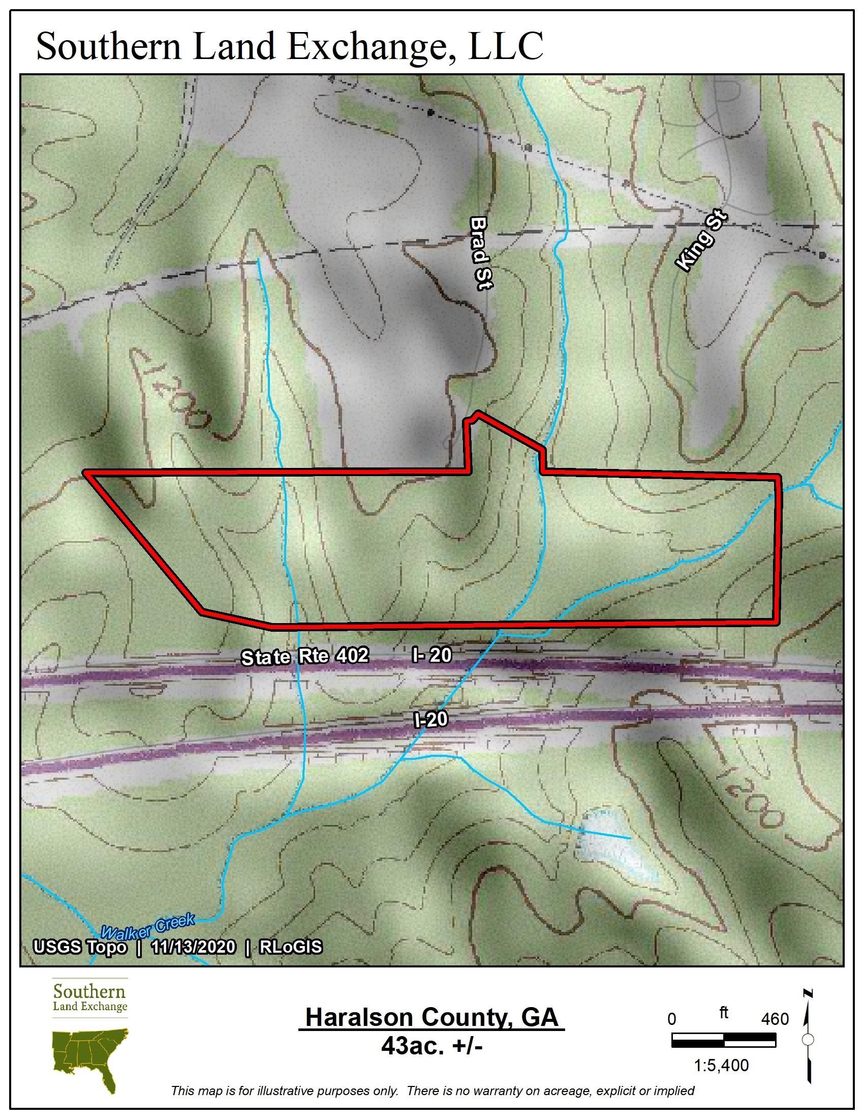 43 acres in Carroll County,