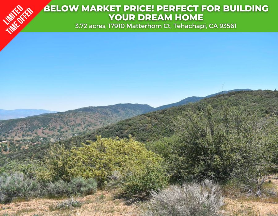 3.72 acres in Kern County, California