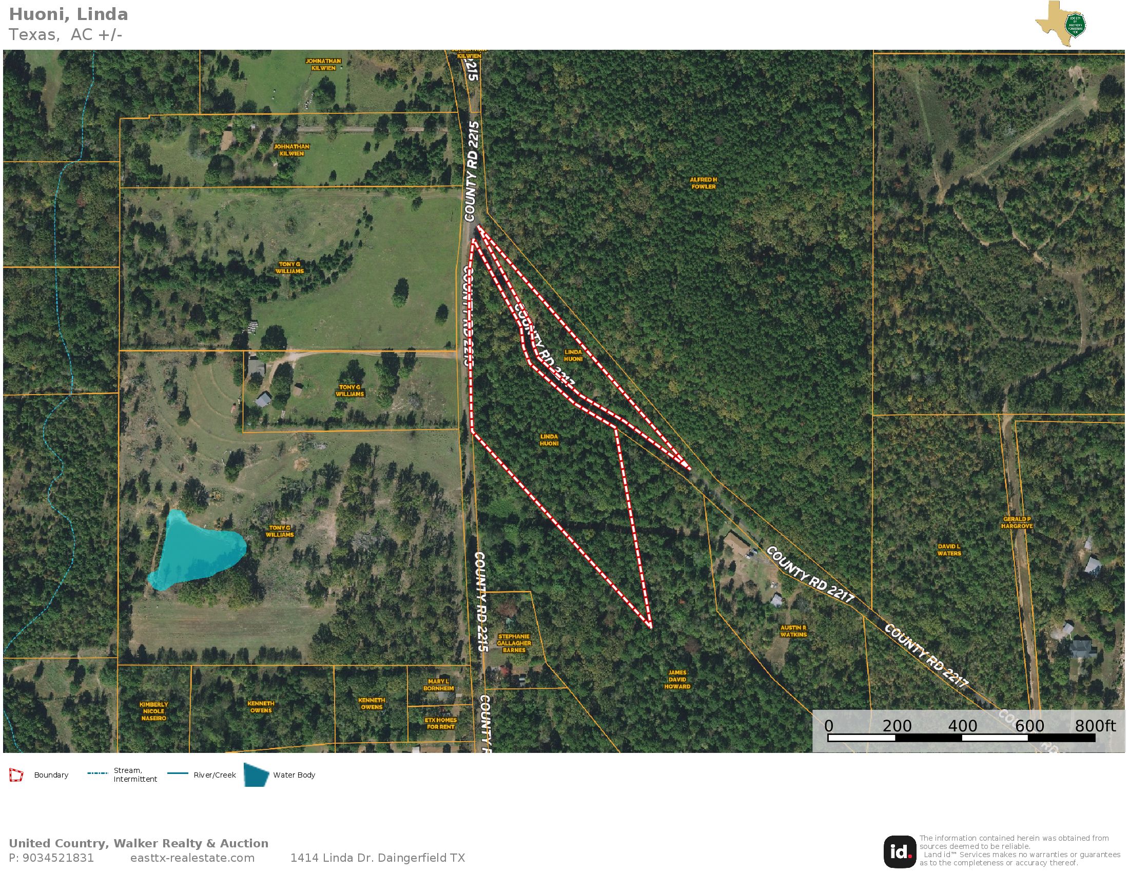 County Road 2215, Daingerfield, TX 75638