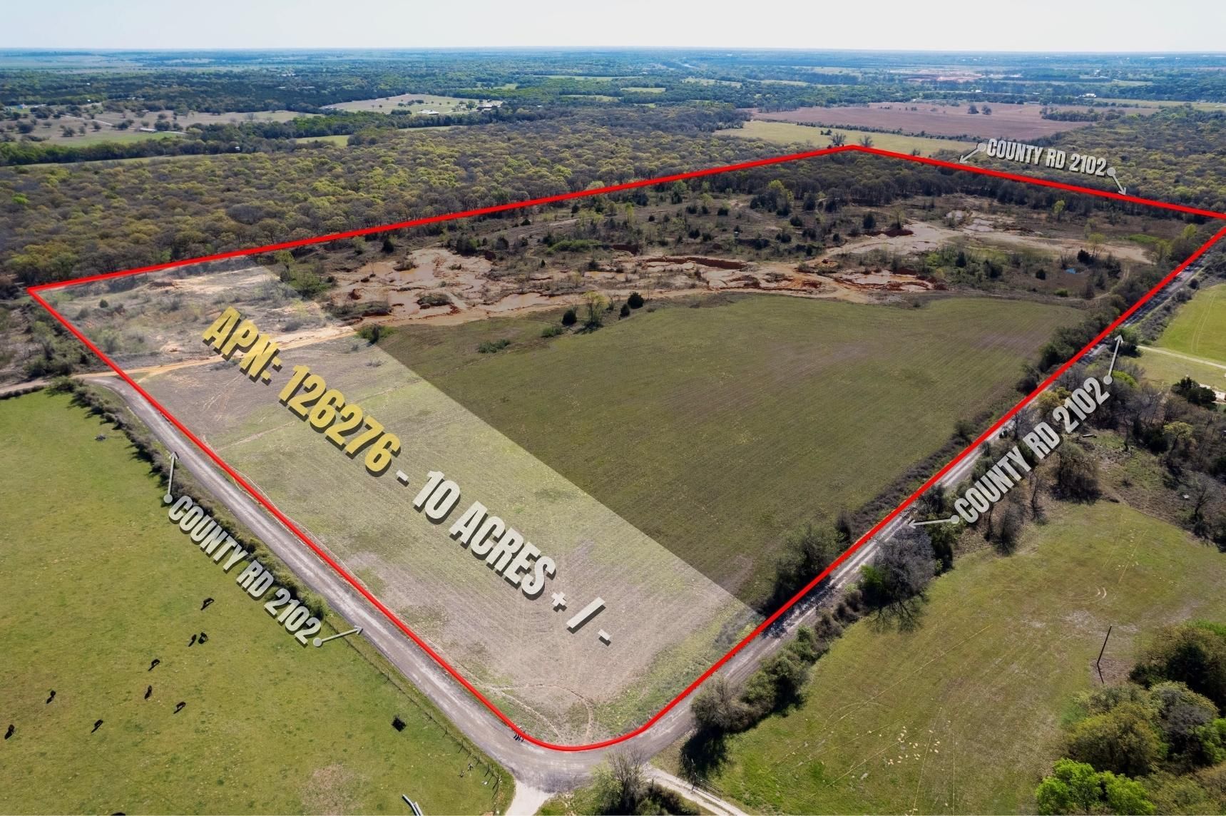 10.05 acres in Hill County, Texas