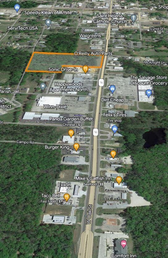 10.72 acres in Tangipahoa Parish, Louisiana