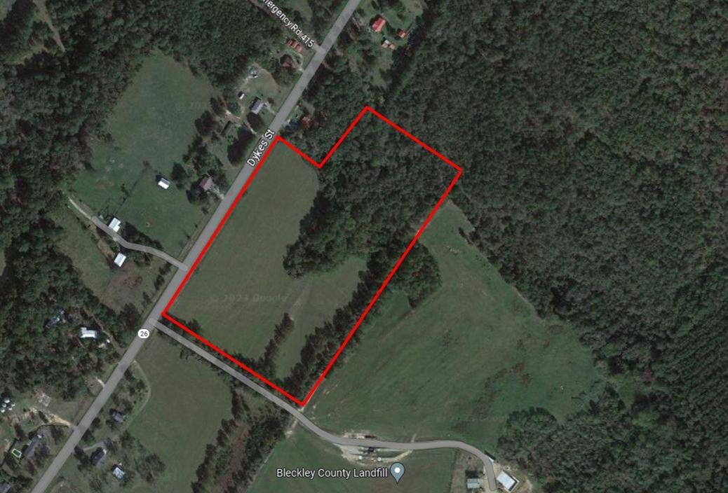 18.5 acres in Bleckley County,