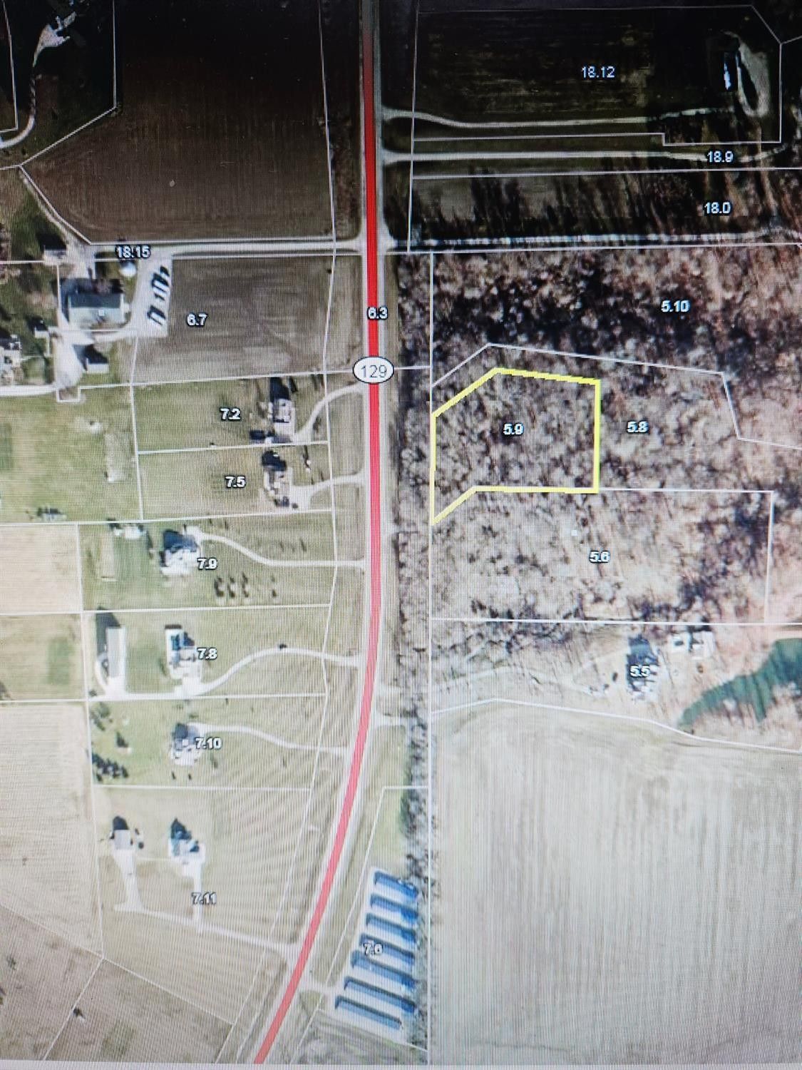 2 acres in Ripley County, Indiana