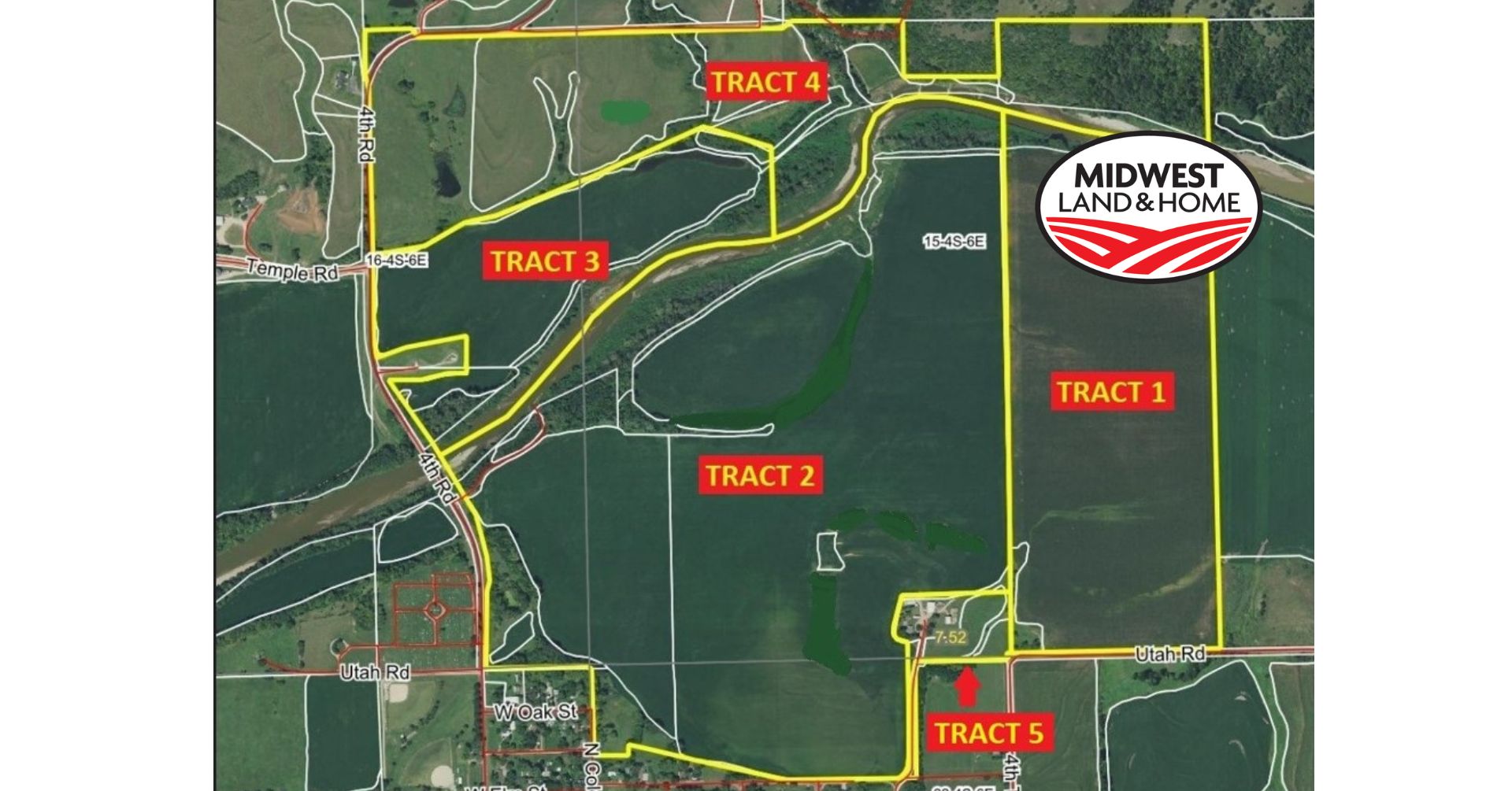 562 acres in Marshall County, Kansas