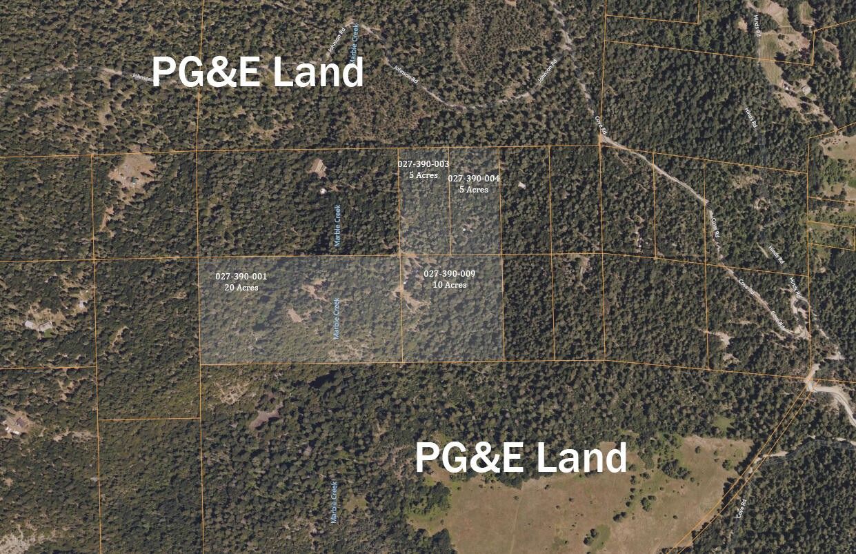 40 acres in Shasta County, California