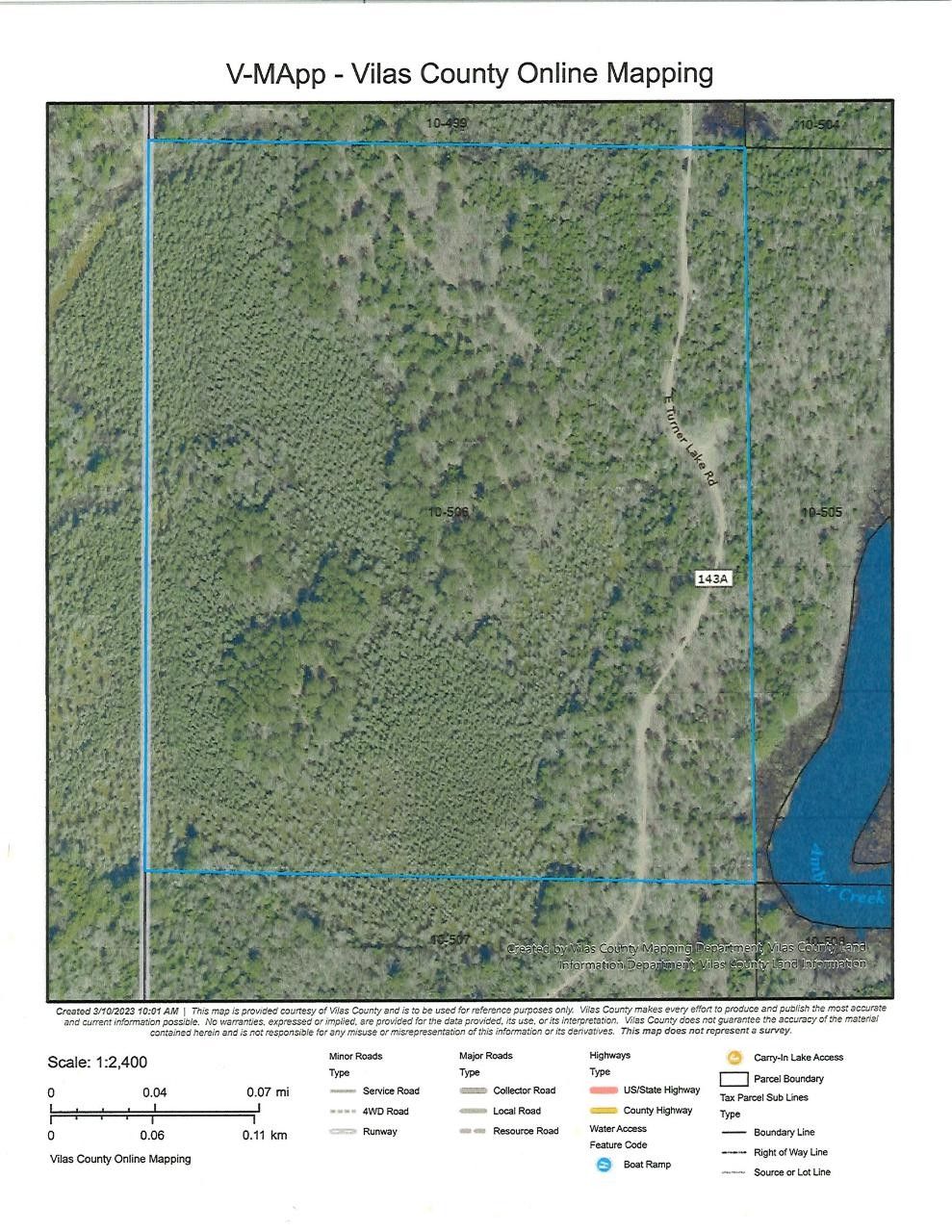 31.58 acres in Vilas County, Wisconsin