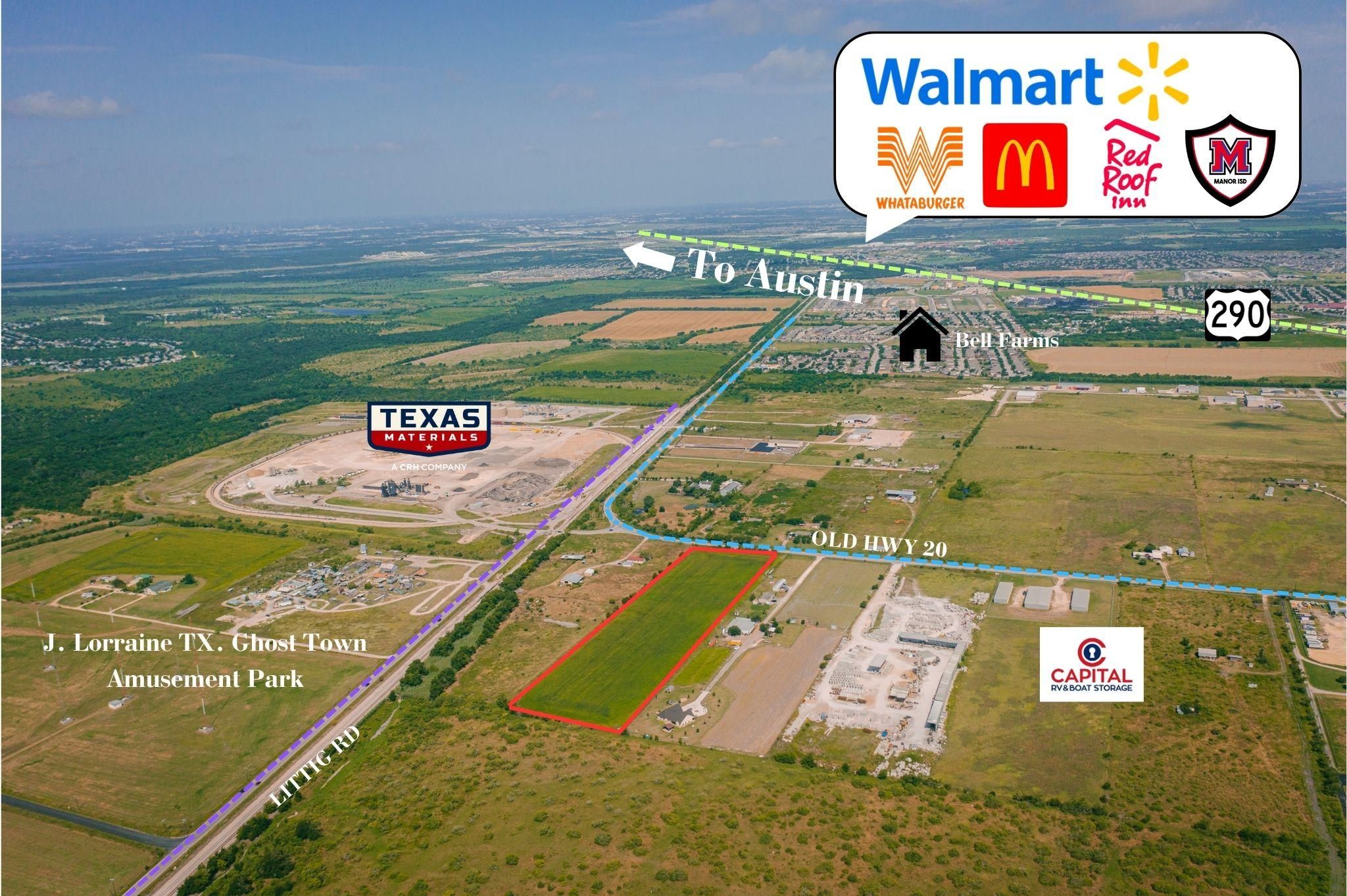 10 acres in Manor, TX, 78653