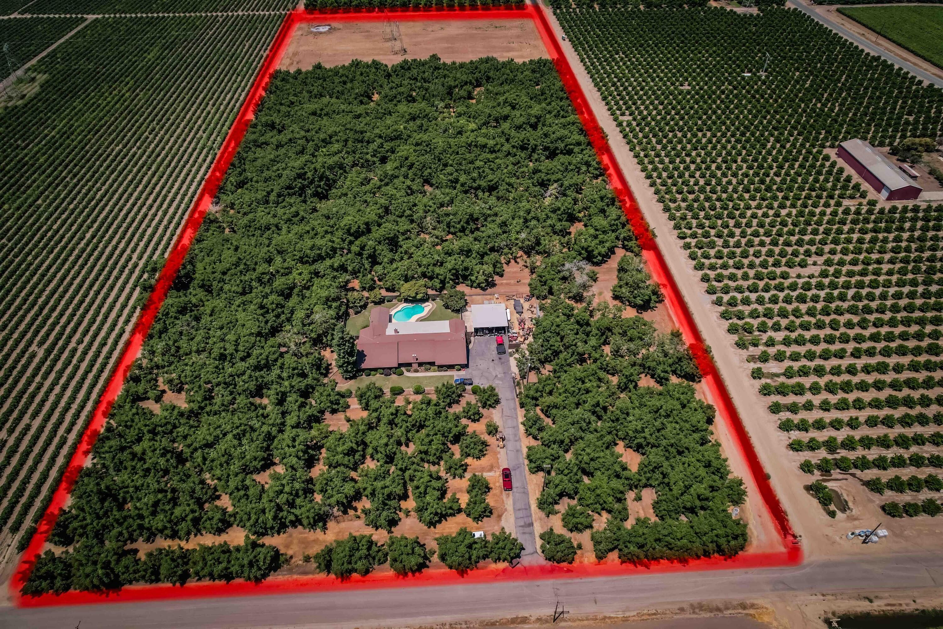 16.86 acres in Tulare County, California