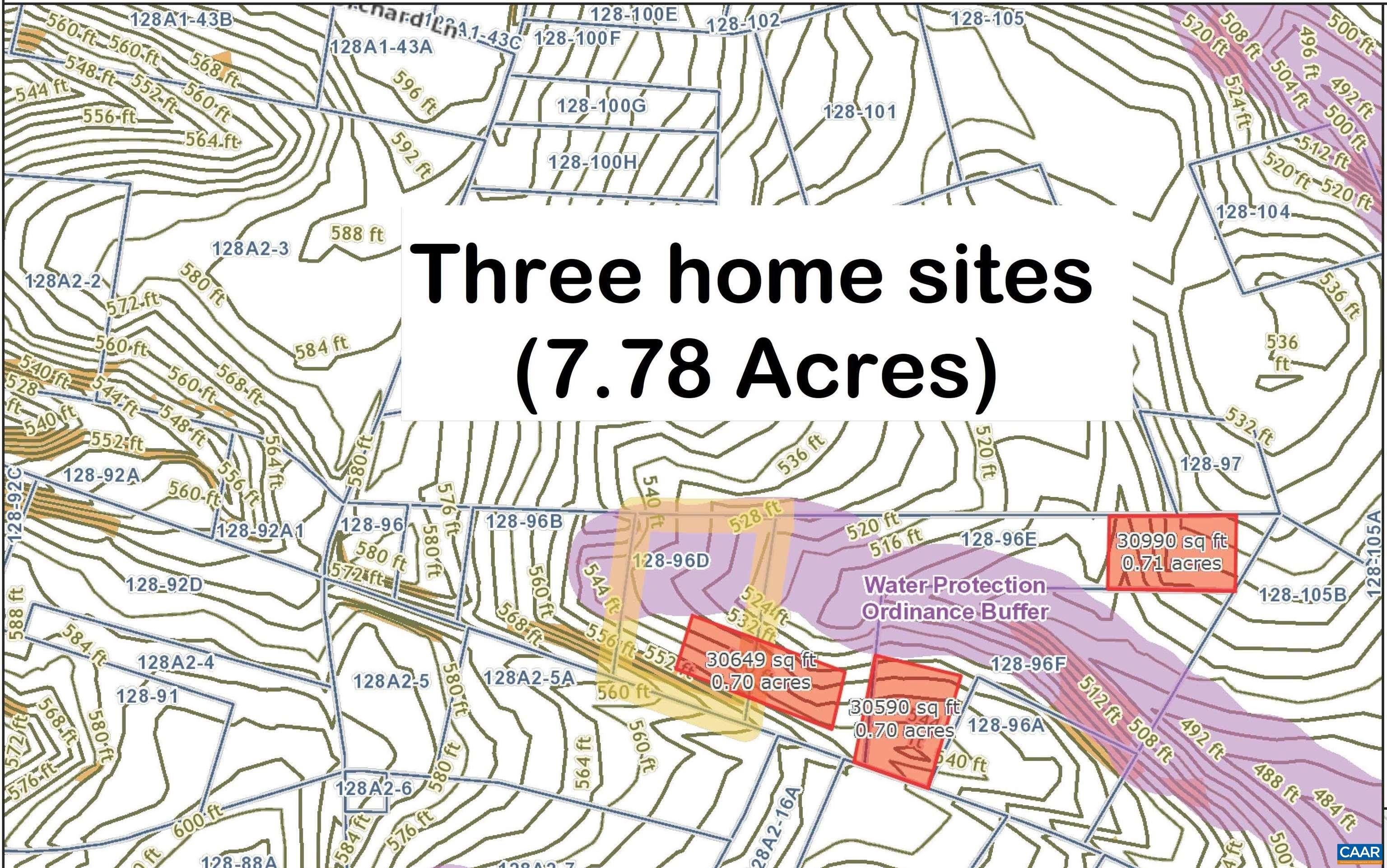 7.78 acres in Albemarle County, Virginia