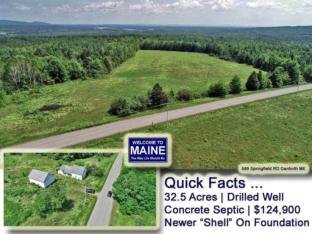 32.5 acres in Washington County, Maine