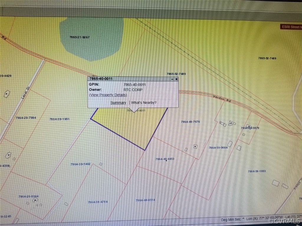 10.3 acres in Hanover County, Virginia