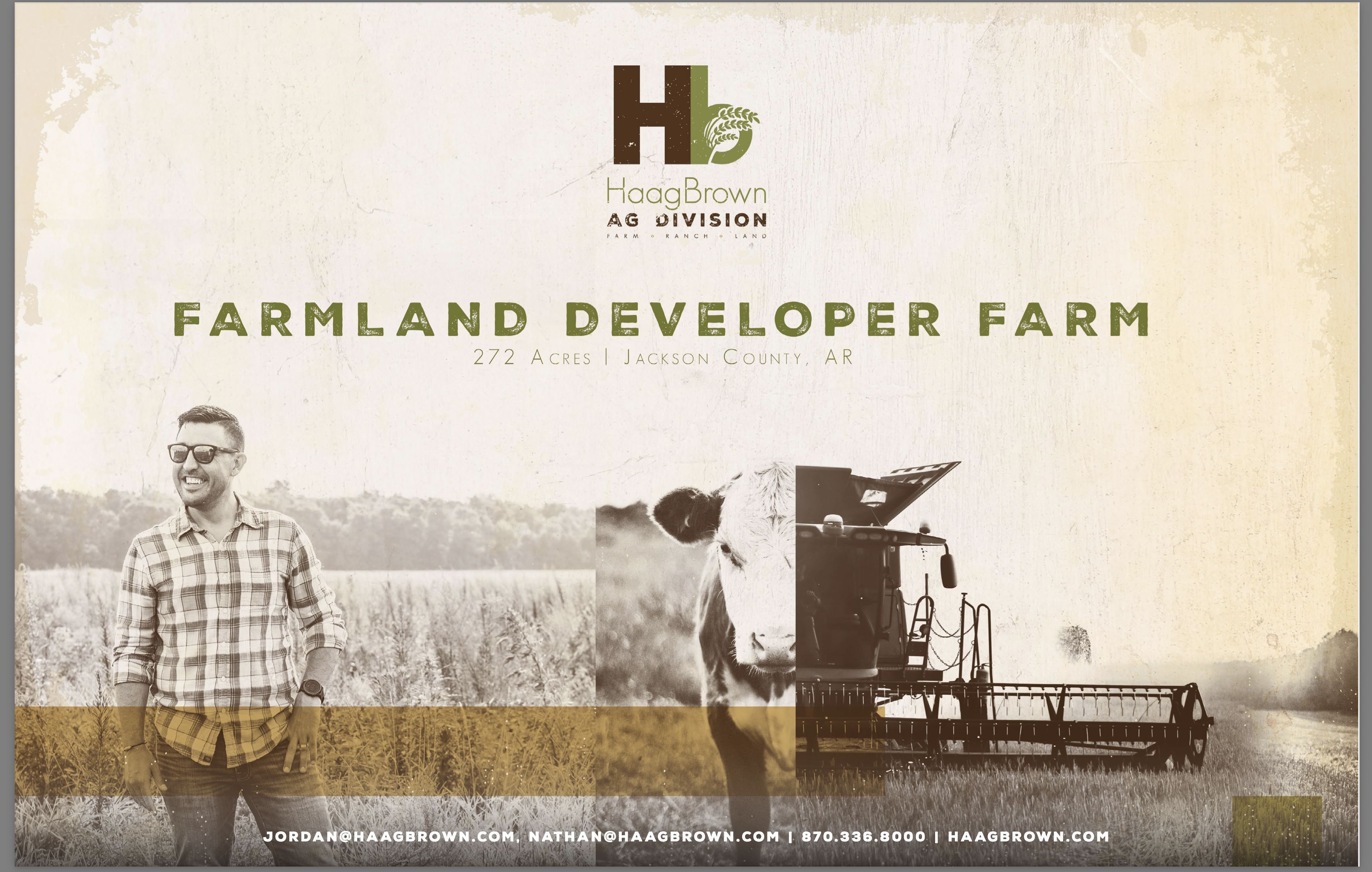 272 acres in Jackson County, Arkansas