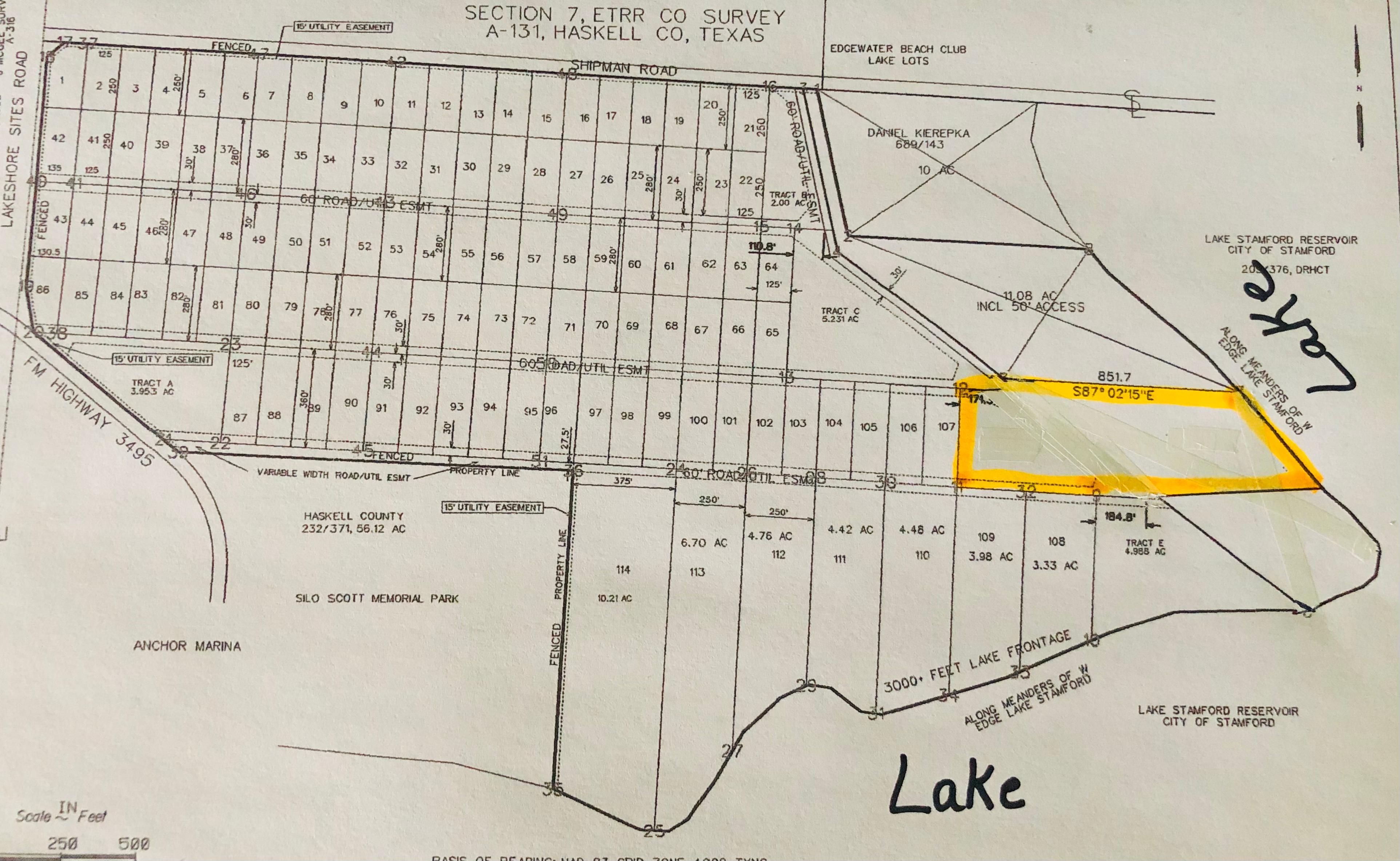 9.56 acres in Haskell County, Texas