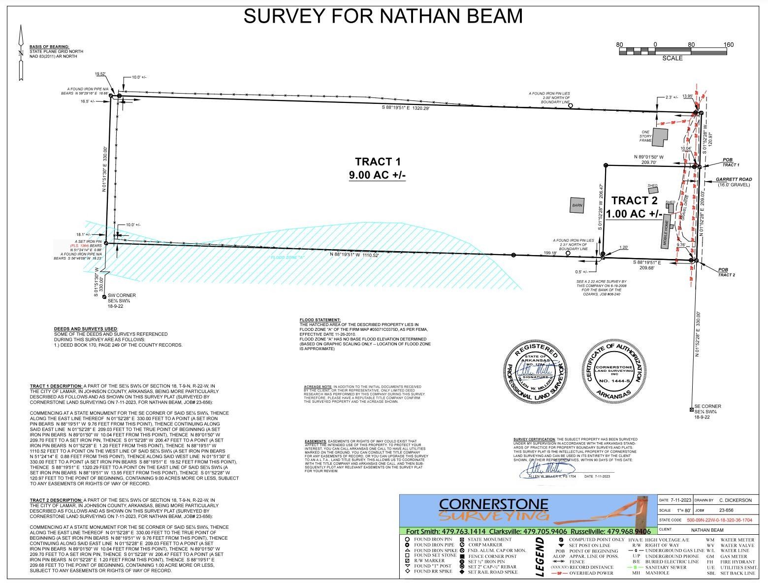 9 acres in Johnson County, Arkansas