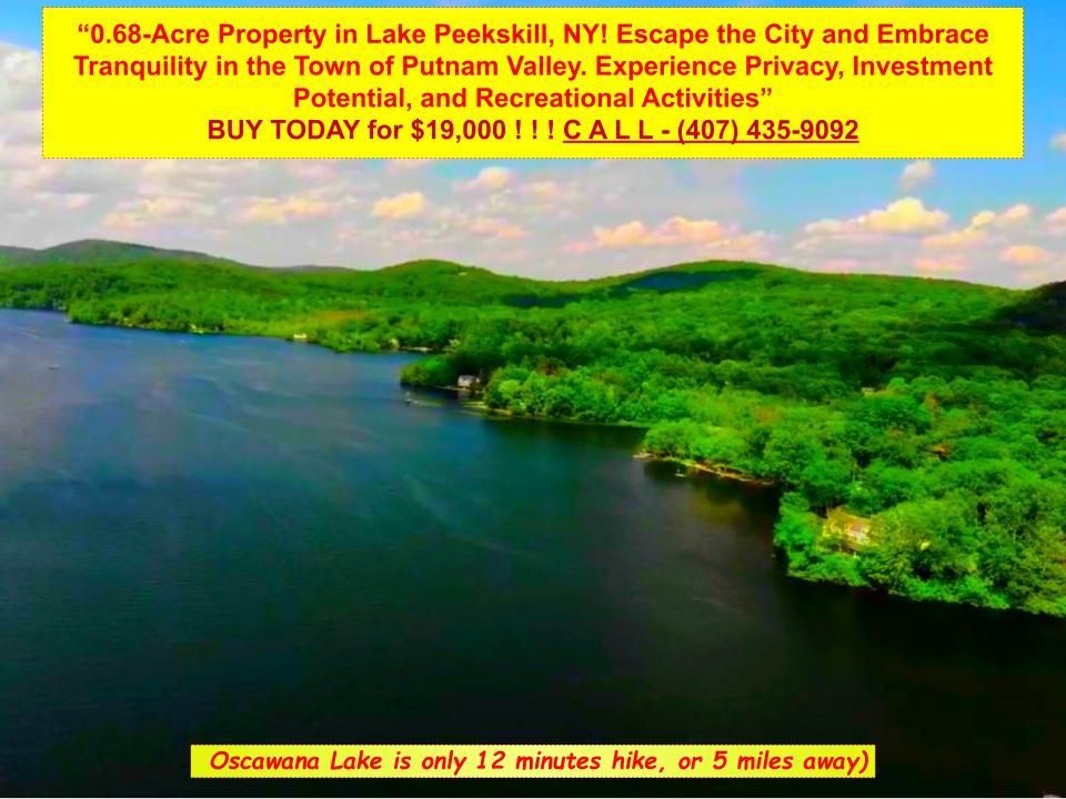0.68 acres in Putnam County, New York