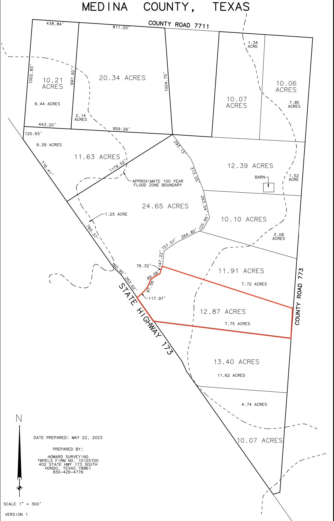 12.87 acres in Devine, TX, 78016