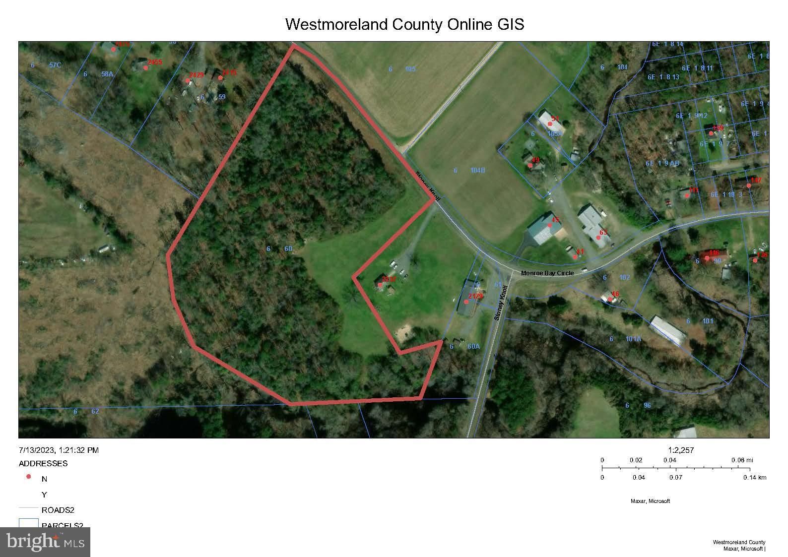 12.92 acres in Westmoreland County, Virginia