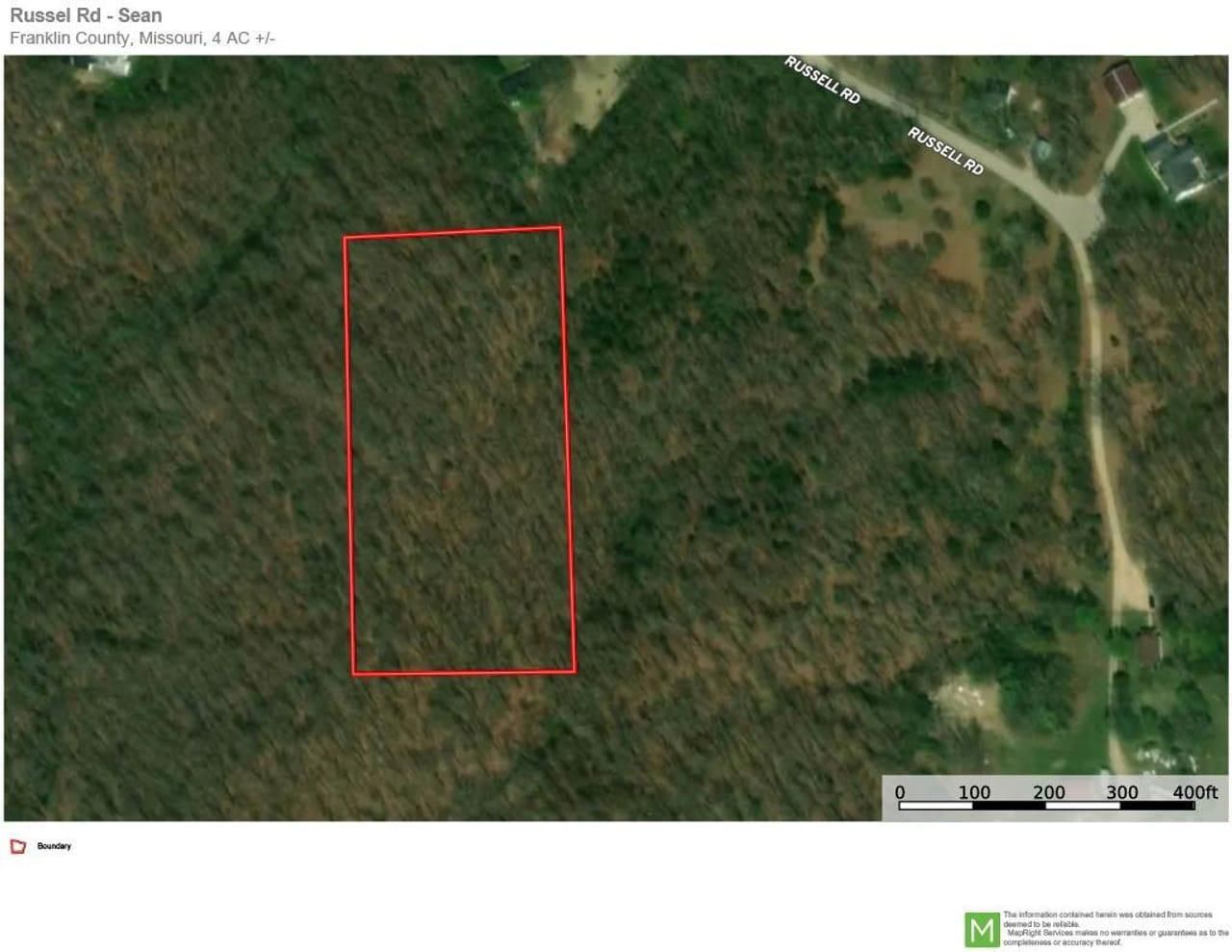 4 acres in Franklin County, Missouri