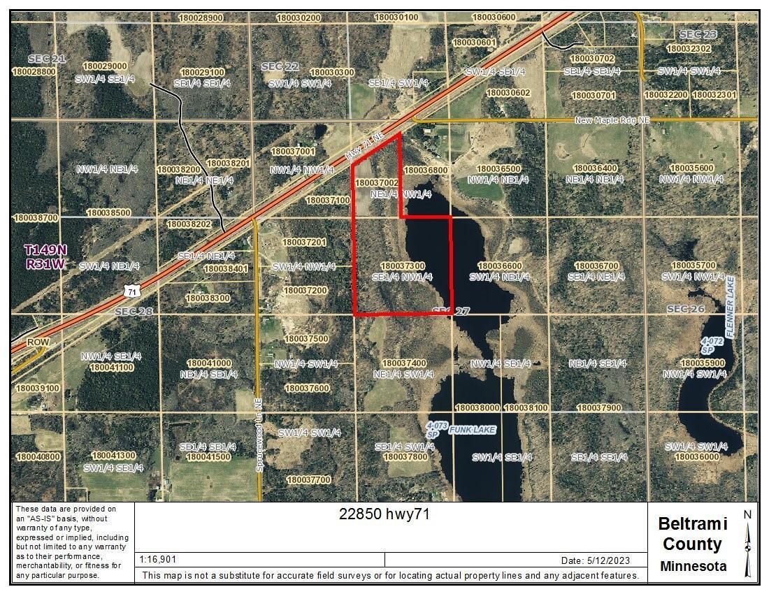 54.45 acres in Beltrami County, Minnesota