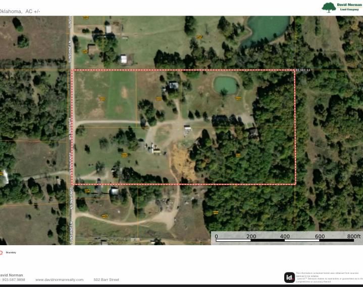 20 acres in Bryan County, Oklahoma