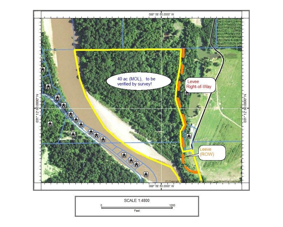 40 acres in Perry County, Mississippi