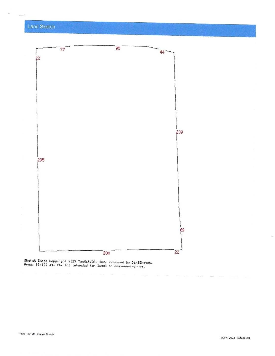 2.07 acres in Orange County, Texas
