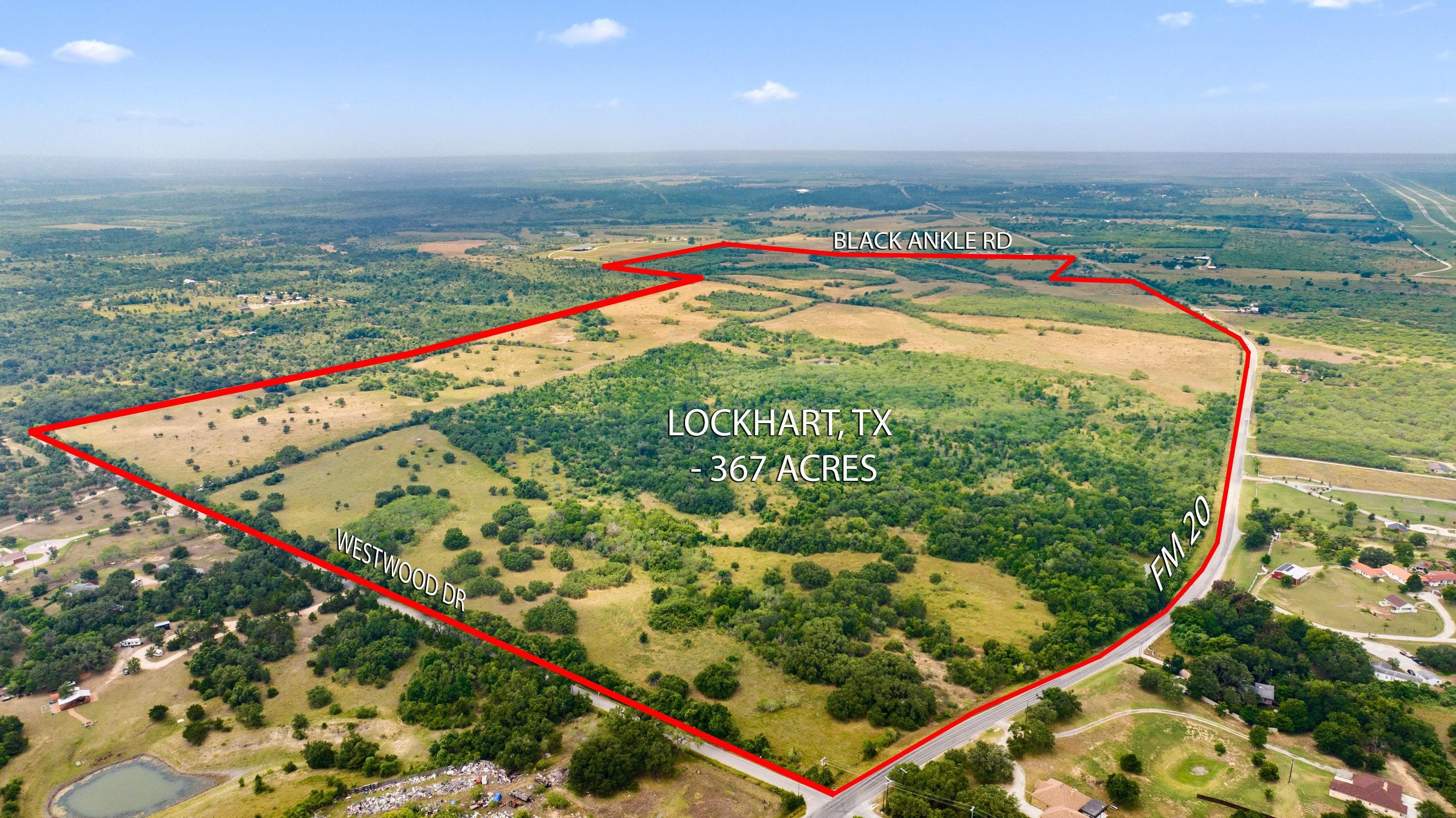367 acres in Caldwell County, Texas