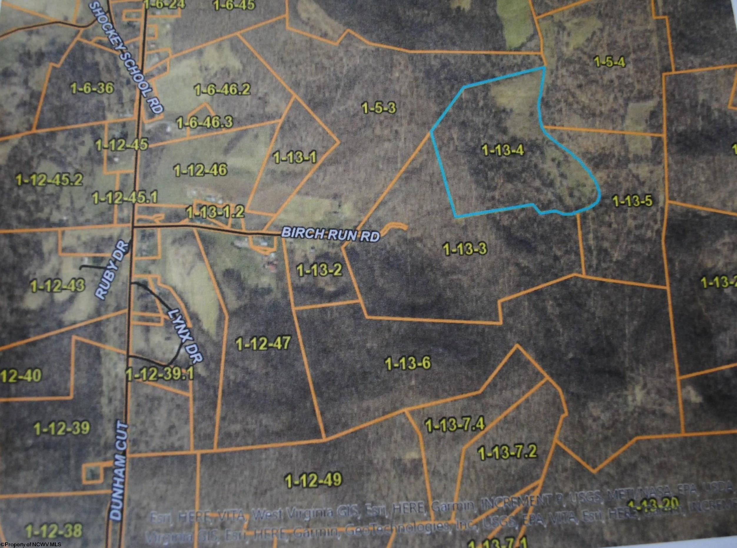 43 acres in Barbour County, West Virginia