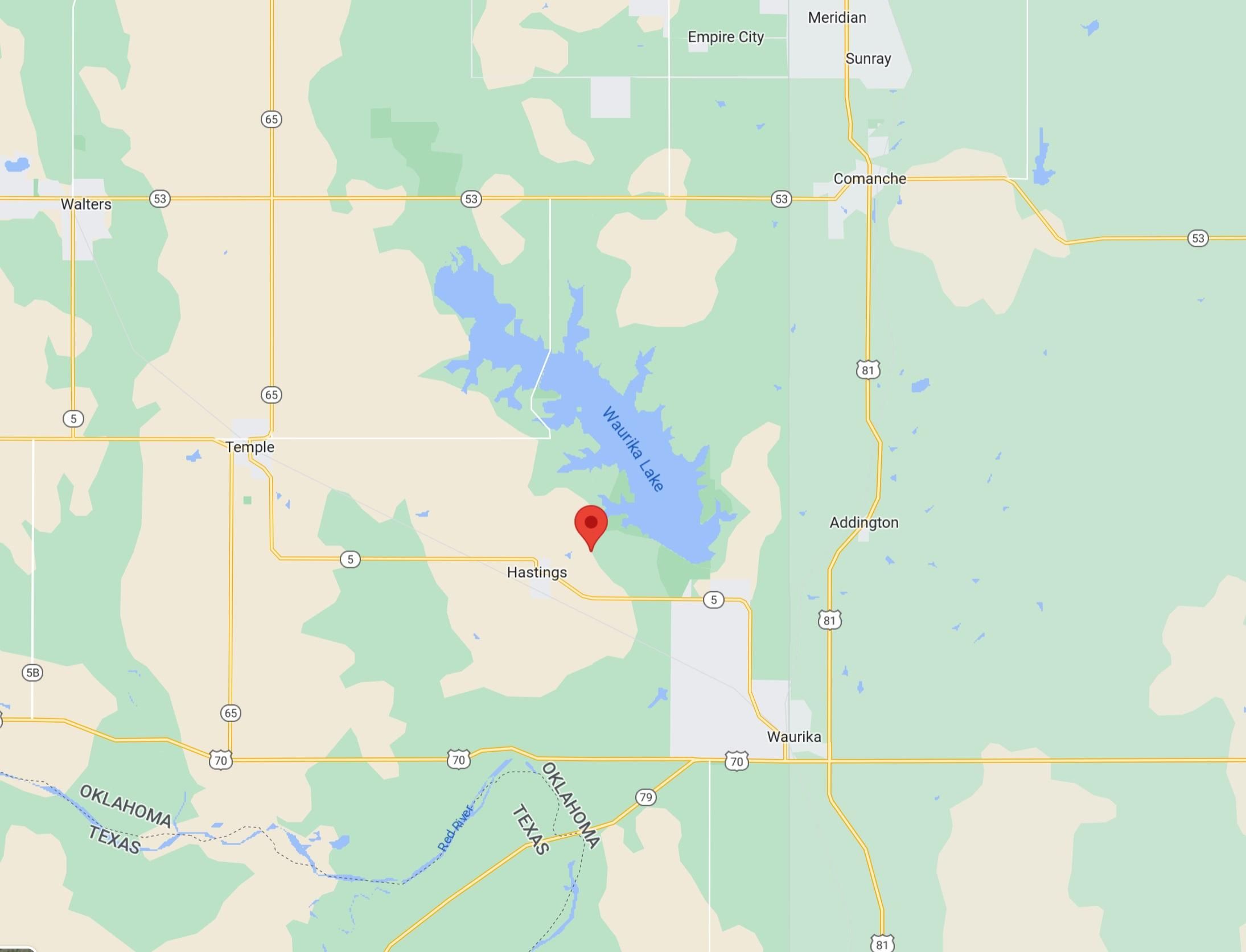 1 acres in Jefferson County, Oklahoma