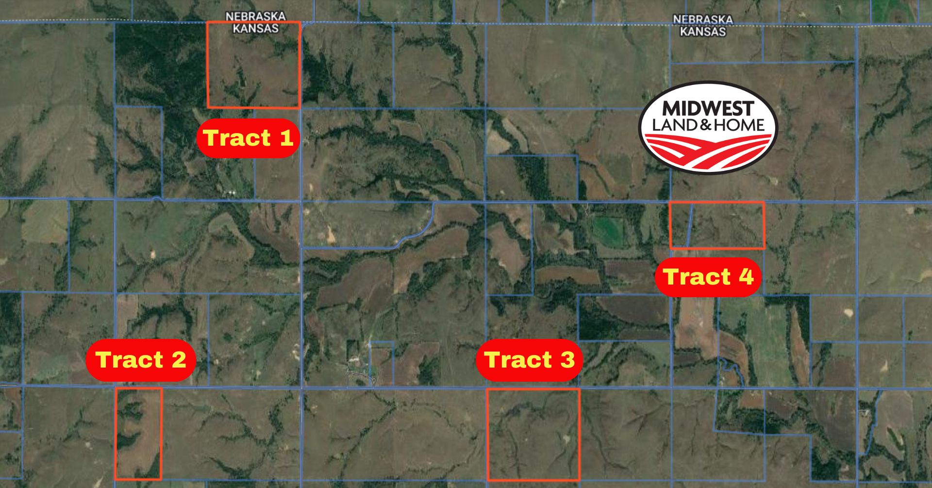 480 acres in Washington County, Kansas
