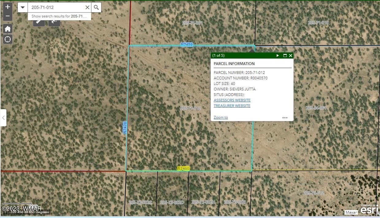 40 acres in Apache County, Arizona