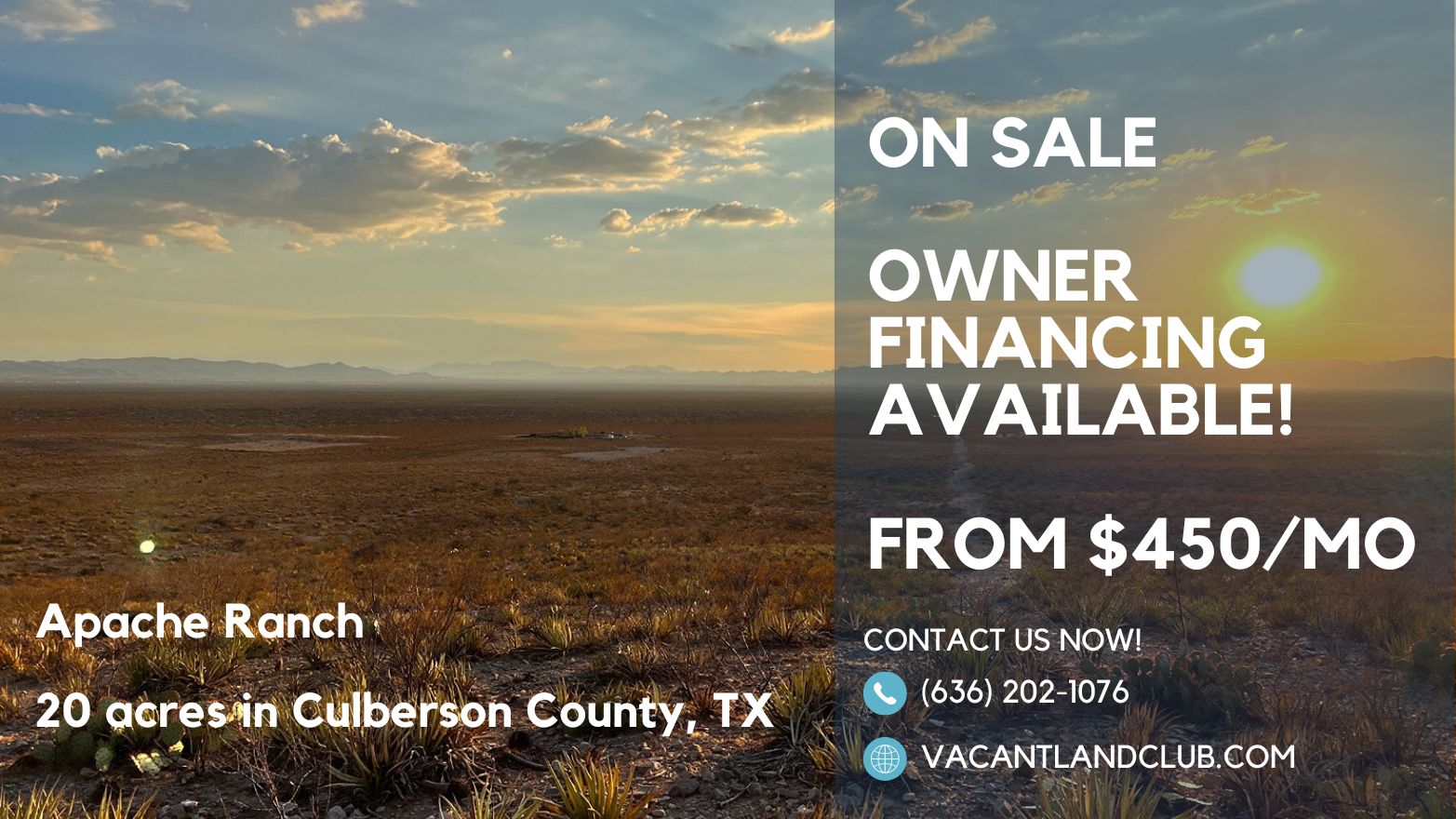 20 acres in Culberson County, Texas