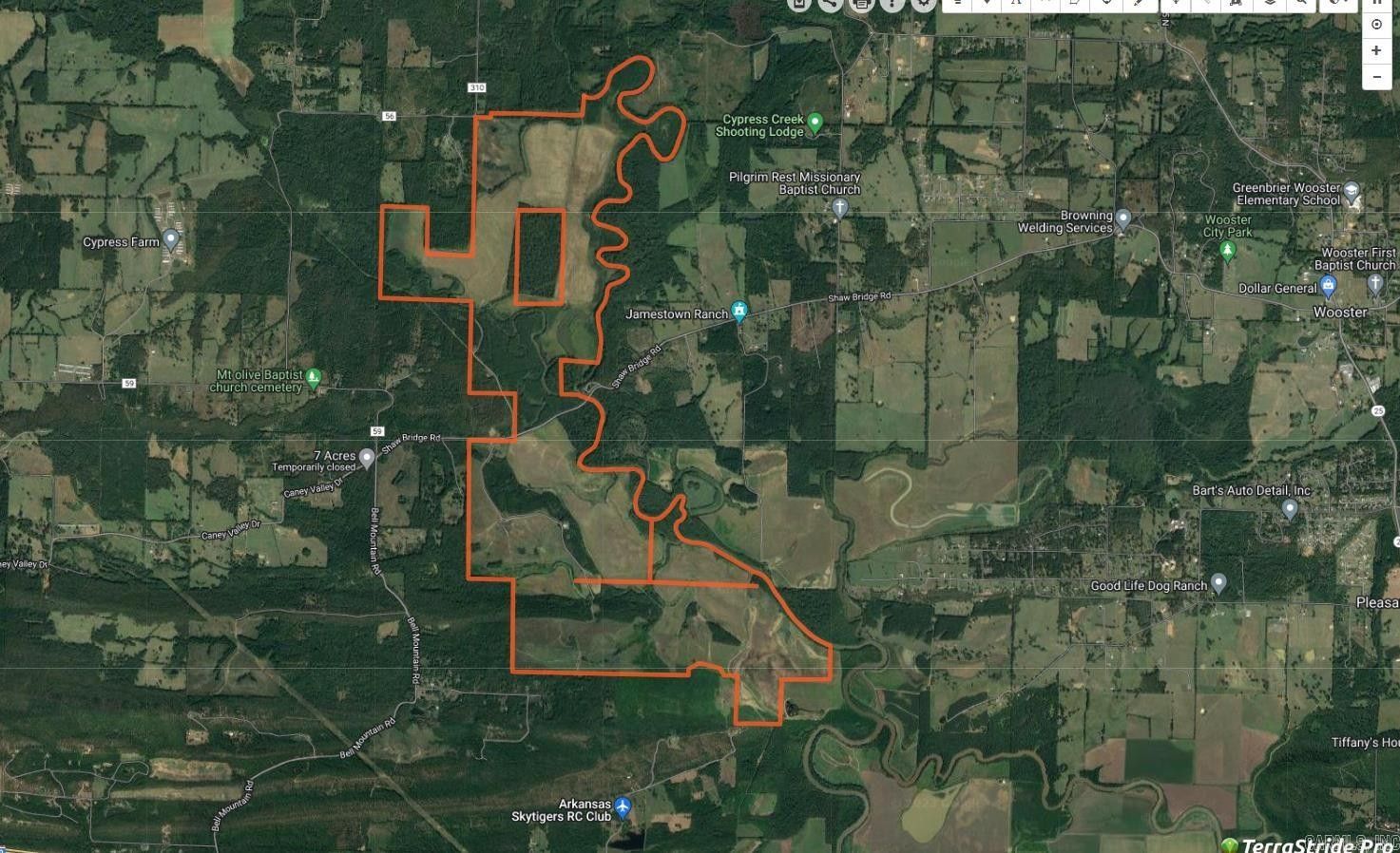 00 Shaw Bridge Rd, Hill Creek, AR 72127 MLS 23024373