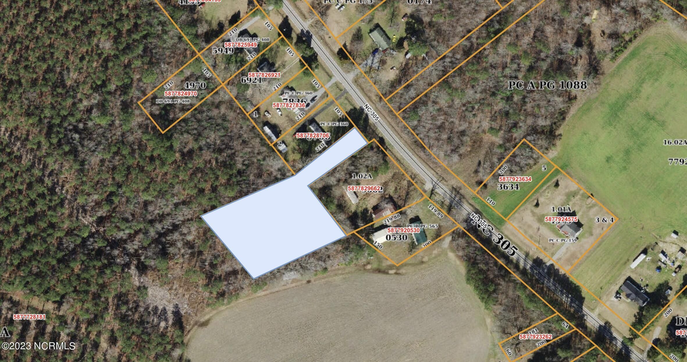 1.65 acres in Bertie County, North Carolina