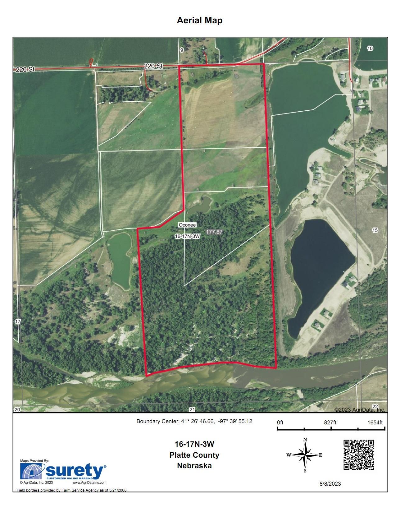 179 acres in Platte County, Nebraska