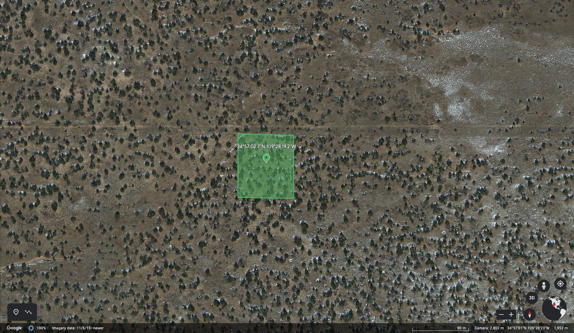 10 acres in Apache County, Arizona