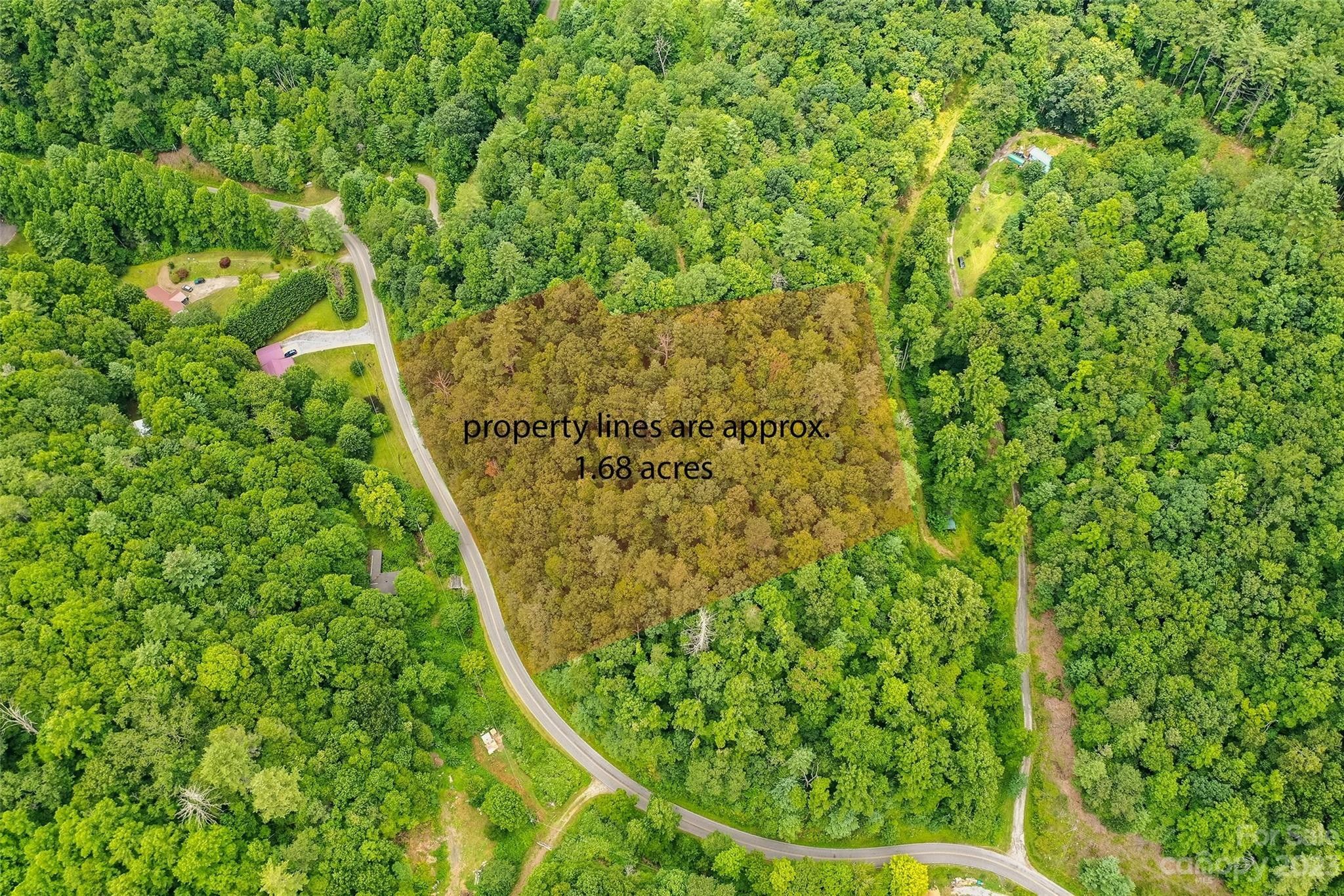 1.68 acres in Haywood County, North Carolina