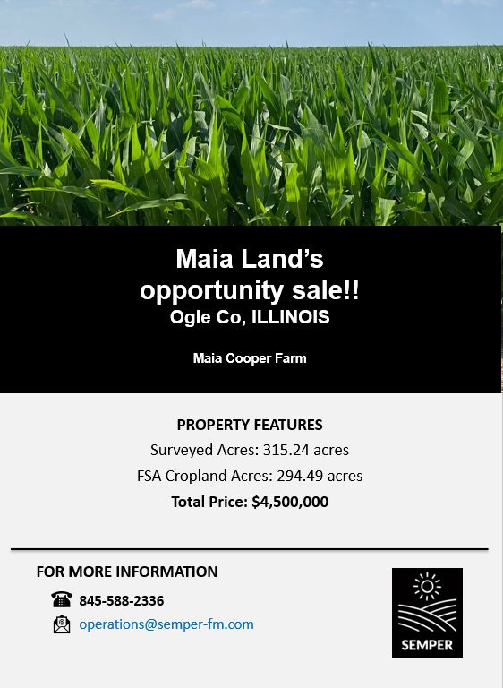 315.24 acres in Ogle County, Illinois