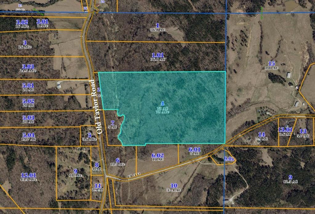 73 acres in Lafayette County, Mississippi