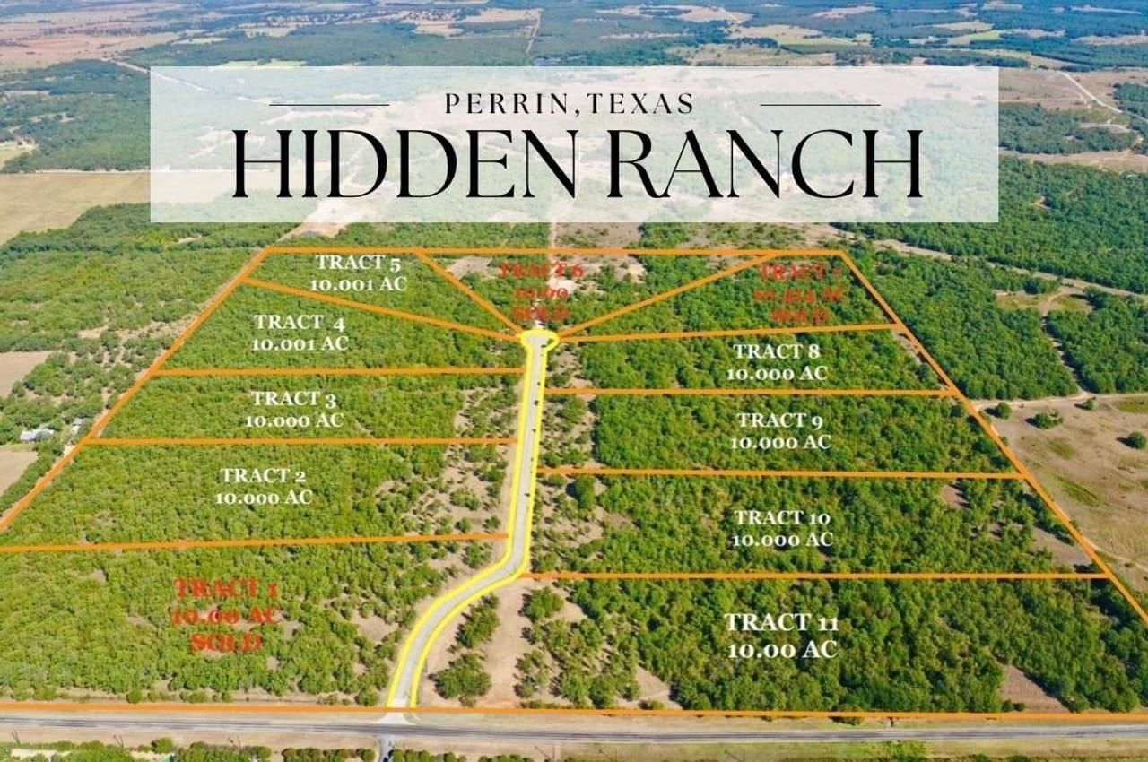 Tract 9 Hidden Ranch Ln, Perrin, TX 76486