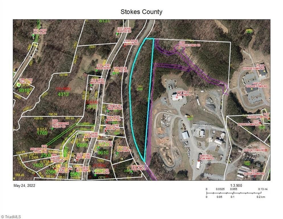 7.7 acres in Stokes County, North Carolina