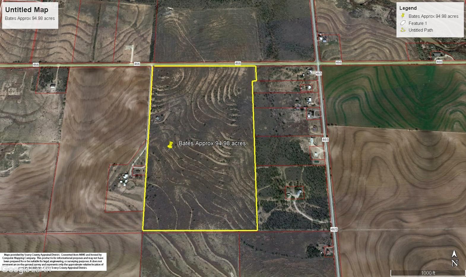 95 acres in Scurry County, Texas