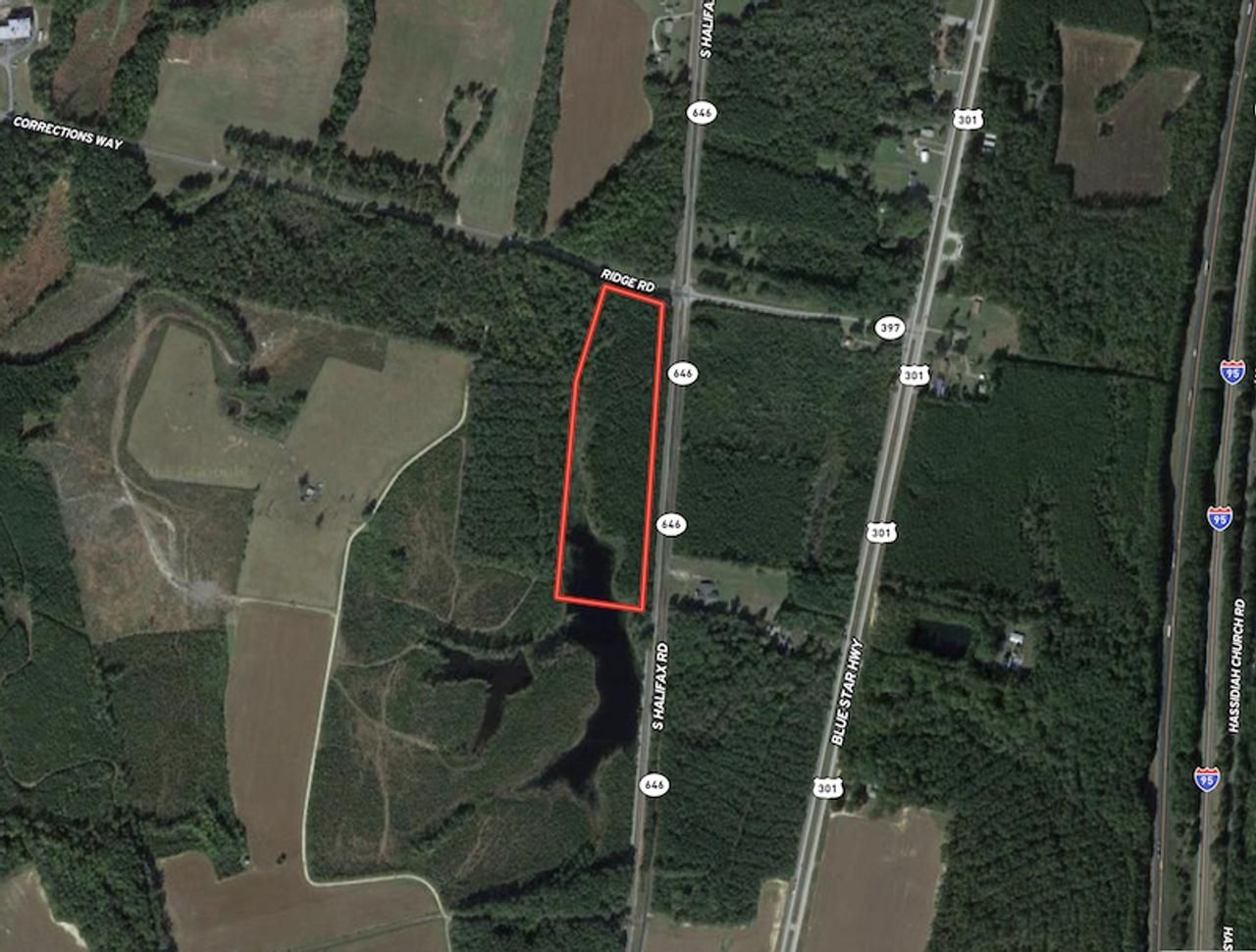 13 acres in Sussex County, Virginia